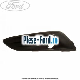 Grila proiector dreapta, ornament cromat Ford Fiesta 2013-2017 1.0 EcoBoost 100 cai